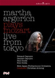 Martha Argerich - Plays Mozart i gruppen DVD & BLU-RAY hos Bengans Skivbutik AB (889515)