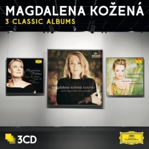 Magdalena Kožená - Three Classic Albums i gruppen CD / Klassisk hos Bengans Skivbutik AB (945957)