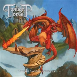 Twilight Force - Tales Of Ancient Prophecies - Black i gruppen VINYL / Metal,Svensk Musikkk hos Bengans Skivbutik AB (955833)