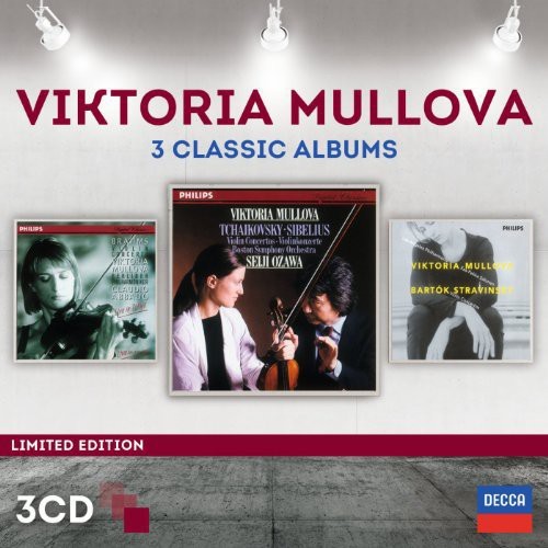 Mullova Viktoria Violin - Three Classic Albums (Ltd 3Cd) i gruppen CD / Klassisk hos Bengans Skivbutik AB (986464)