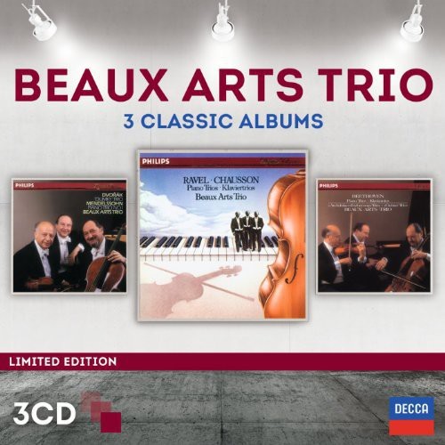 Beaux Arts Trio - Three Classic Albums (Ltd 3Cd) i gruppen CD / Klassisk hos Bengans Skivbutik AB (986466)