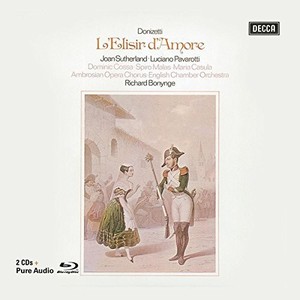 Donizetti - Kärleksdrycken (2Cd+Bluray-A)