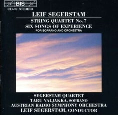 Segerstam Leif - String Quartet 7/Experience So