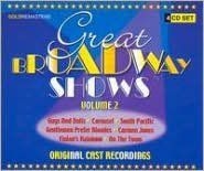 Great Broadway Shows V.2 - Original Cast Recordings i gruppen CD hos Bengans Skivbutik AB (3043906)