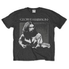 GEORGE HARRISON - UNISEX T-SHIRT: LIVE PORTRAIT