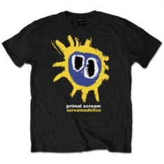 Primal Scream - Men's Tee: Screamadelica Yellow