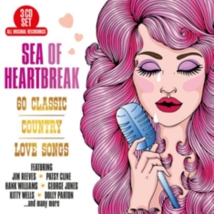 Blandade Artister - Sea Of Heartbreak:60 Classic Countr