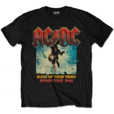 AC - DC -  AC - DC Unisex Tee: Blow Up Your Video (S)