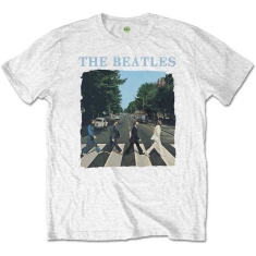 The Beatles/ The Beatles Unisex Tee: Abbey Road & Logo (Retail Pack) (L)