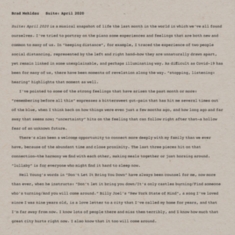 Brad Mehldau - Suite: April 2020