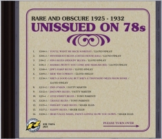 Various - Unissued On 78.4