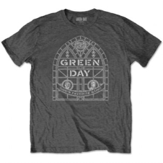 Green Day - Green Day Unisex Tee : Stained Glass Arc
