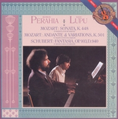 Perahia Murray - Mozart: Sonata In D Major For Two Pianos, K. 448 Schubert: Fantasia In F Minor For Piano, Four Hand