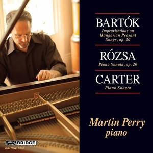 Perry Martin - Music Of Bartok, Rozsa & Carter