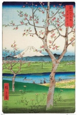 HIROSHIGE - The Outskirts of koshigaya Poster i gruppen CDON - Exporterade Artiklar_Manuellt / Merch_CDON_exporterade hos Bengans Skivbutik AB (4068953)