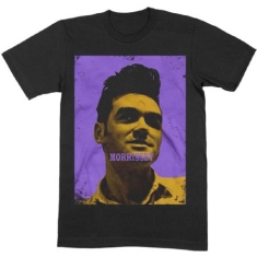 Morrissey - Morrissey Unisex Tee : Purple & Yellow