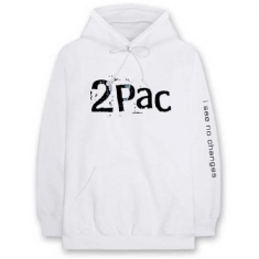 Tupac - Unisex Pullover Hoodie: I See No Changes