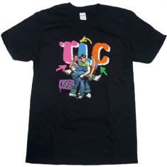 Tlc -  Unisex T-Shirt: Kicking Group (M)
