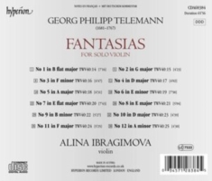 Telemann Georg Philipp - Fantasias For Solo Violin