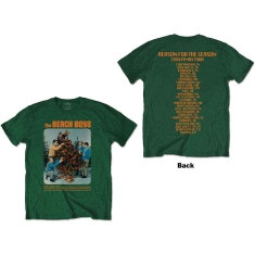 The Beach Boys/ Unisex T-Shirt: Xmas Album (Back Print) (S)