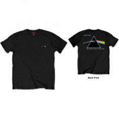 Pink Floyd -  Unisex T-Shirt: DSOTM Prism (Back Print) (L)