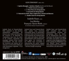 Isabelle Faust - Stravinsky: Violin Concerto / Chamber Works
