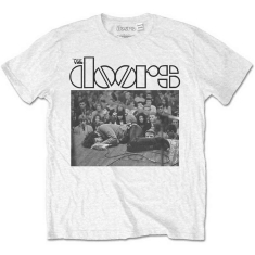 The Doors/ Unisex T-Shirt: Jim on Floor (L)