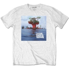Gorillaz -  Unisex T-Shirt: Plastic Beach (M)