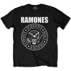 Ramones - Presidential Seal Bl T-Shirt  (XL)