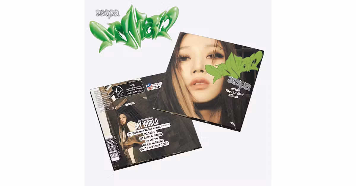 Aespa - My World - The 3Rd Mini Album