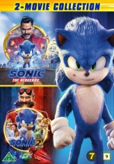 Movie - Sonic The Hedgehog 1+2 (Dvd)