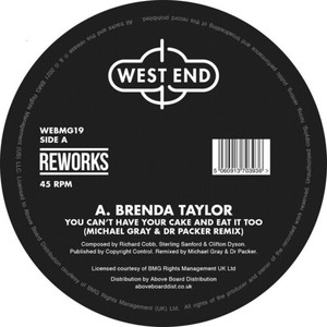 BRENDA TAYLOR - You Can't Have Your Cake And Eat It Too