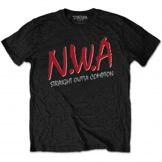 N.W.A - N.W.A UNISEX T-SHIRT: STRAIGHT OUTTA COM