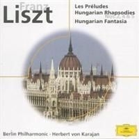 Liszt - Preludier + Ungerska Rapsodier i gruppen CD hos Bengans Skivbutik AB (504256)