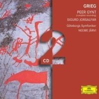 Grieg - Peer Gynt & Sigurd Jorsalfar i gruppen Annet /  hos Bengans Skivbutik AB (521384)