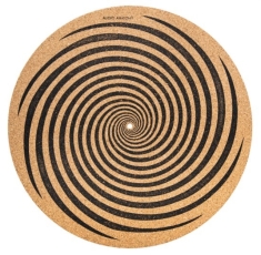 Vinyltilbehør - Slipmat Spiral Cork
