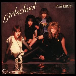 Girlschool - Play Dirty (Red Marbled Vinyl Lp)