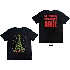 Motley Crue - Xmas Crue Uni Bl     (L)