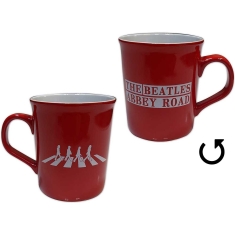The Beatles - Abbey Road Crossing Red Unboxed Mug