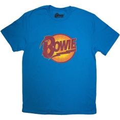David Bowie - Vtge Diamond Dogs Logo Uni Blue  1Xs