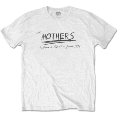 Frank Zappa - Filmore East Uni Wht  (XL)