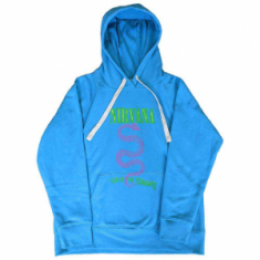 Nirvana - Serve The Servants Neon Blue Hoodie