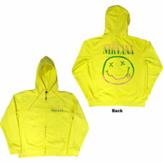 Nirvana - Sorbet Ray Happy Face Yell Zip Hoodie