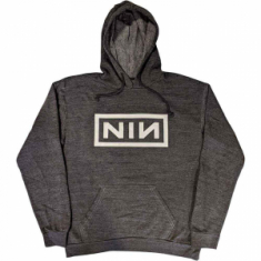Nine Inch Nails - Classic Logo Uni Char Hoodie 