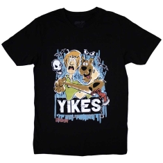 Scooby Doo - Yikes! Uni Bl T-Shirt  (L)