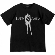 Lady Gaga - The Fame Uni Bl T-Shirt  (2XL)