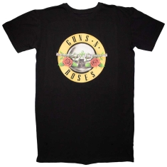 Guns N Roses - Classic Logo Lady Bl T-Shirt Dress