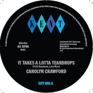 Carolyn Crawford / Hodges James S - It Takes A Lotta Teardrops / I'm In Love