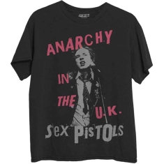 Sex Pistols - Anarchy In The Uk Bl T-Shirt  (M)