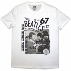 Beatles - 1967 Uni Wht T-Shirt